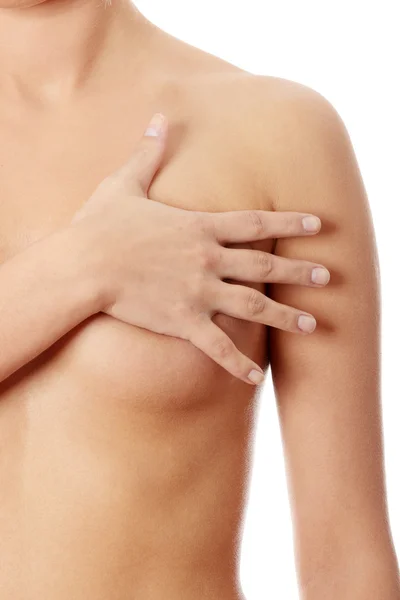 Έννοια του καρκίνου του μαστού — Φωτογραφία Αρχείου