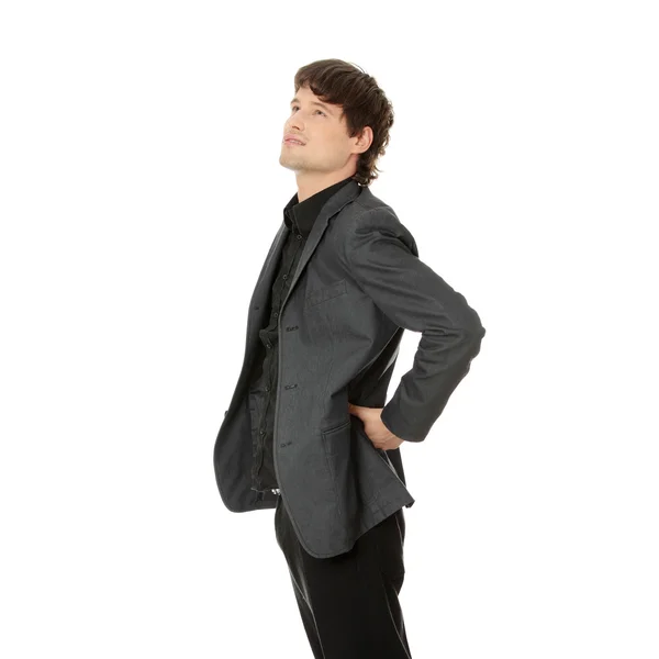 Man with back pain — Stock Photo, Image