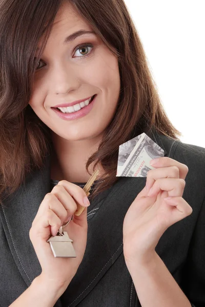 Real estate agent — Stock Photo, Image