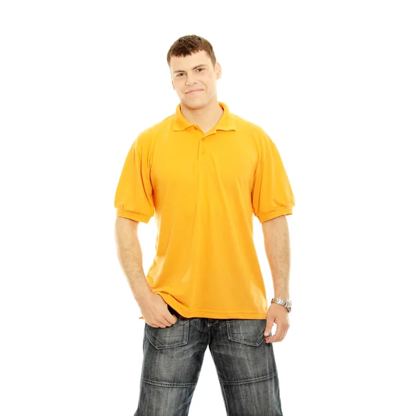 Ung casual man — Stockfoto