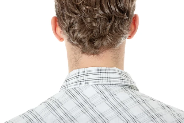 Back portrait of young man Stock Image