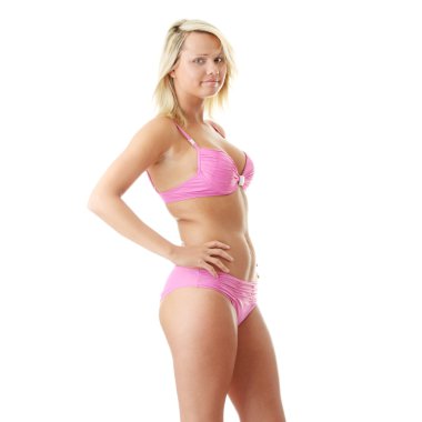 pembe bikinili güzel model