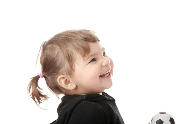 Portrait of a 2 year old girl — Stock Photo, Image