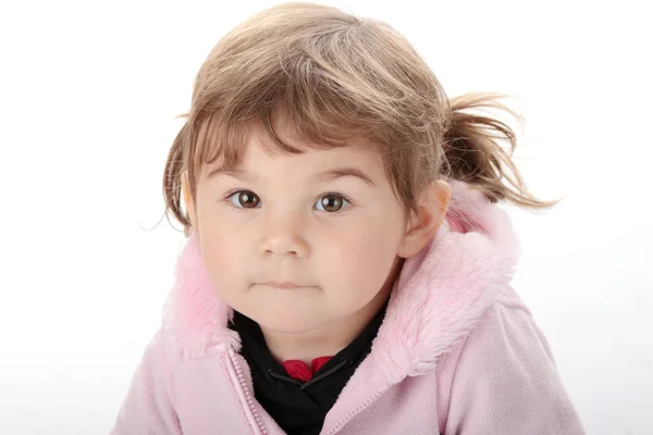 Portrét 2 leté dívky — Stock fotografie