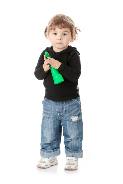 Ritratto di una bambina di 2 anni — Foto Stock