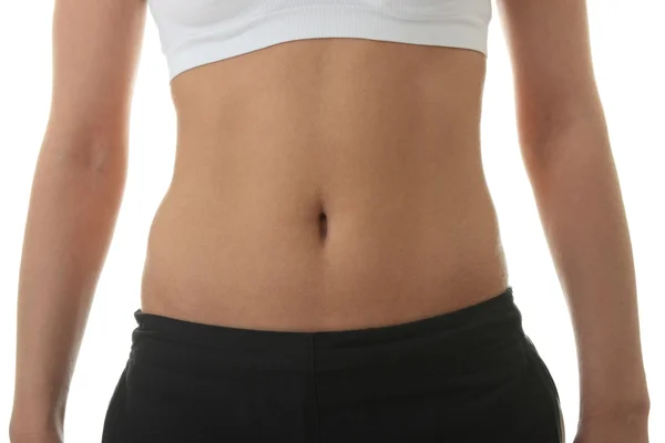 Midsection of a physically fit young woman — Stock Photo, Image