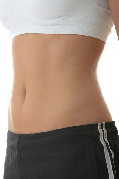 Midsection of a physically fit young woman — Stock Photo, Image