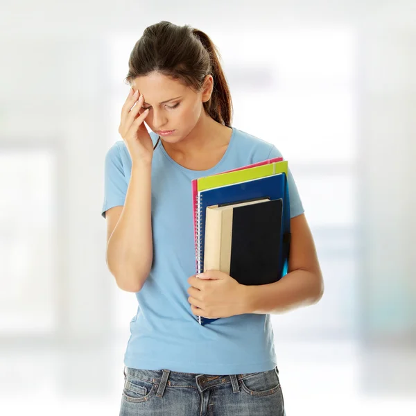 Student woman with depression — Stock Photo, Image