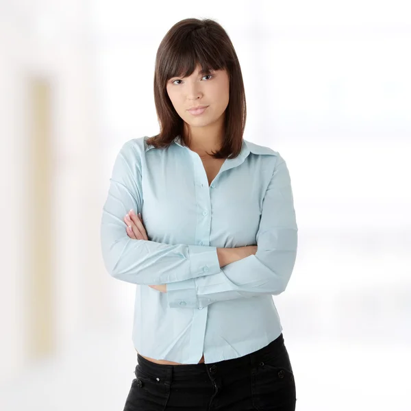Young business woman portrait — Stock Photo, Image
