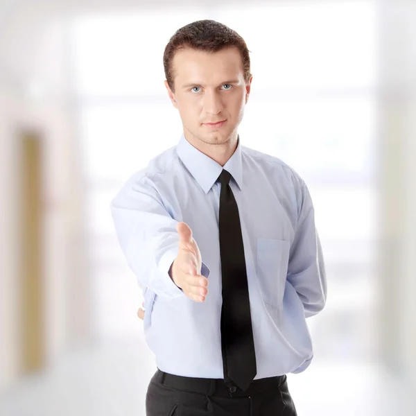 Business man ready to set a deal — Stock Photo, Image
