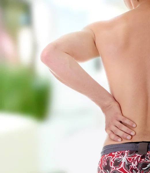 Concetto di mal di schiena — Foto Stock