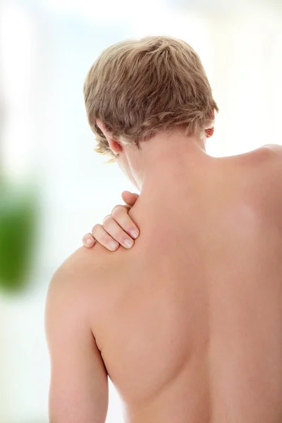 Concepto de dolor de espalda — Foto de Stock