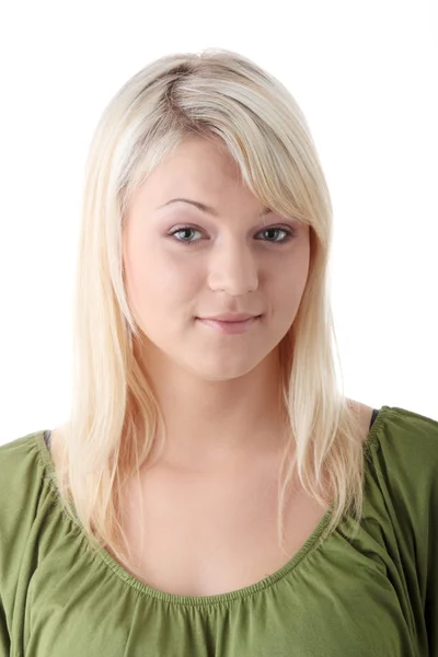 Casual young blonde — Stock Photo, Image