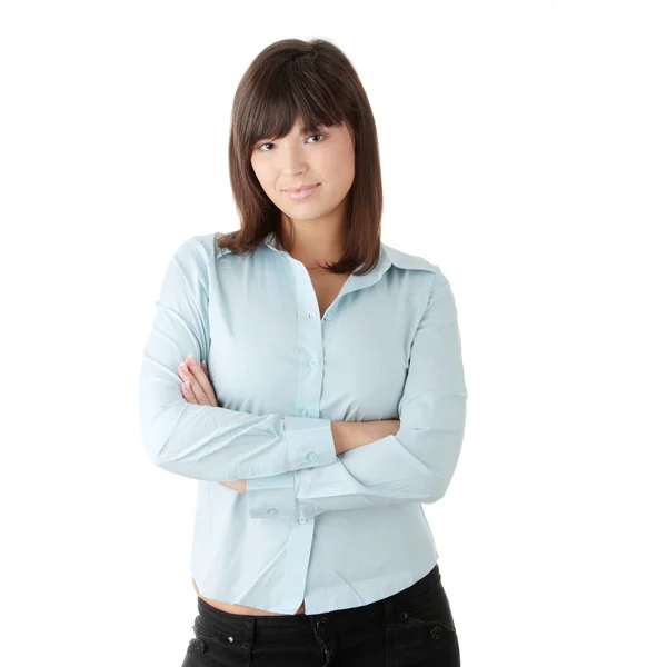 Young business woman portrait — Stock Photo, Image