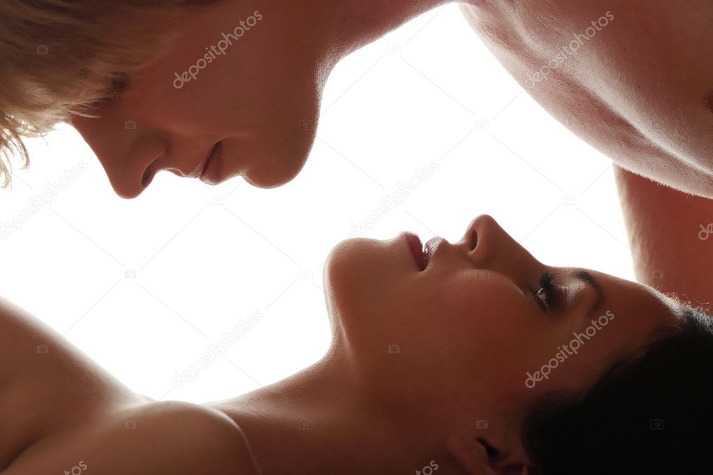 Photo of young caucasian couple (lovers)