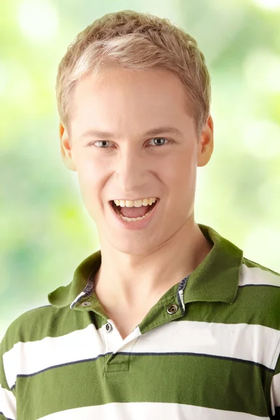 Man portrait smiling — Stock Photo, Image