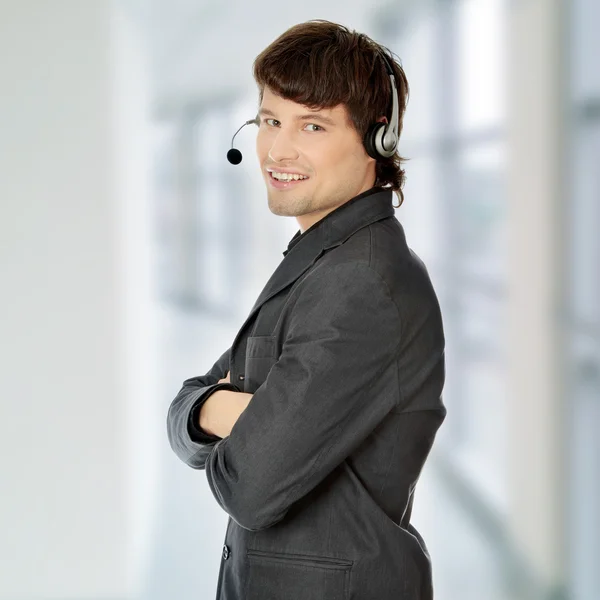 Charming customer service representative — Stock Photo, Image