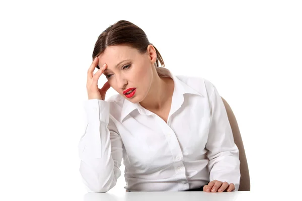 Mujer de negocios deprimida —  Fotos de Stock