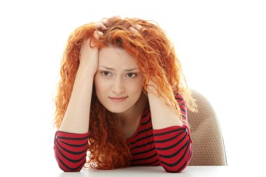 üzücü bir iş kadını