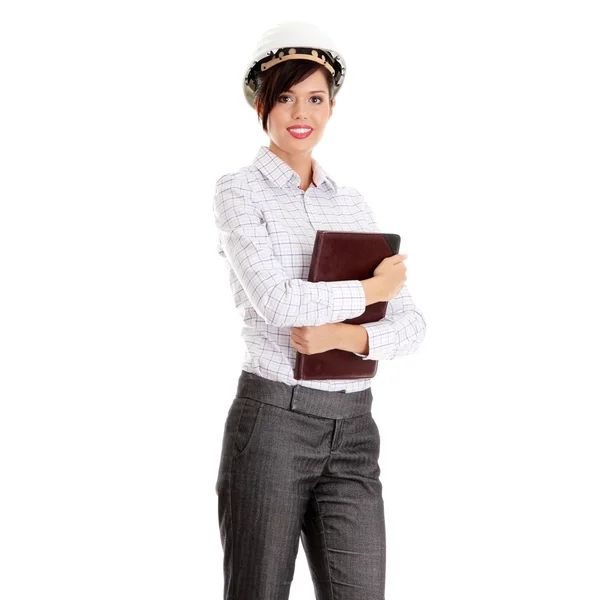 Portrait of confident female worker — Stock Photo, Image