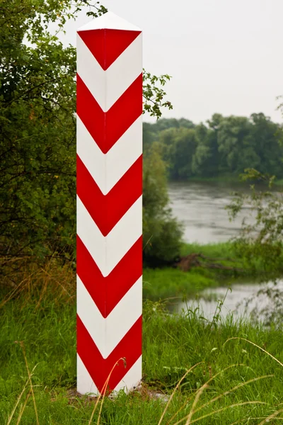 Polish Boundary Post — Stock Photo, Image