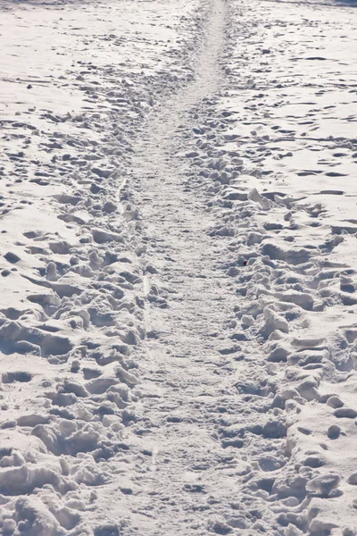 stock image Way with snow