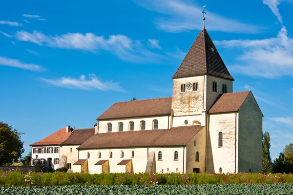 Iglesia St. Georg en la isla de Reichenau, Alemania — Foto de Stock