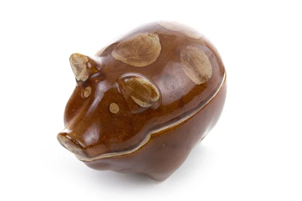 Keramische piggy pot — Stockfoto
