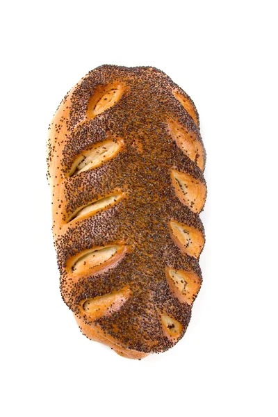 Laib Brot mit Mohn — Stockfoto