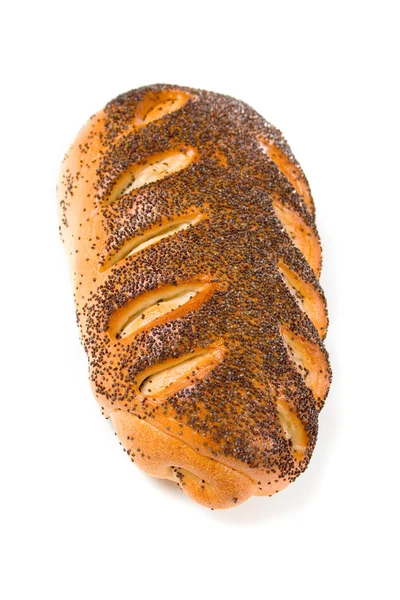 Laib Brot mit Mohn — Stockfoto