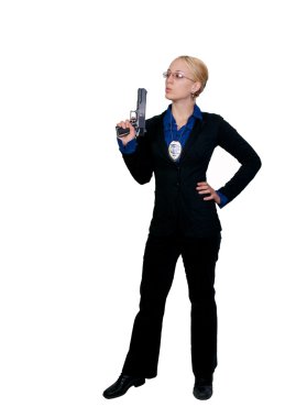 Female Detective clipart