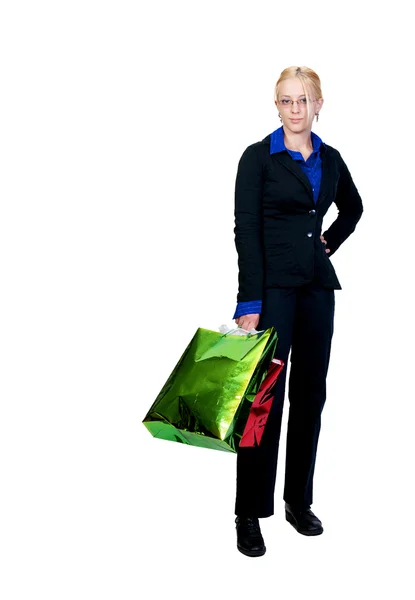 妇女购物袋 — 图库照片