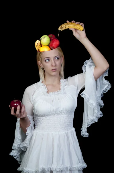 과일 머리 — 스톡 사진