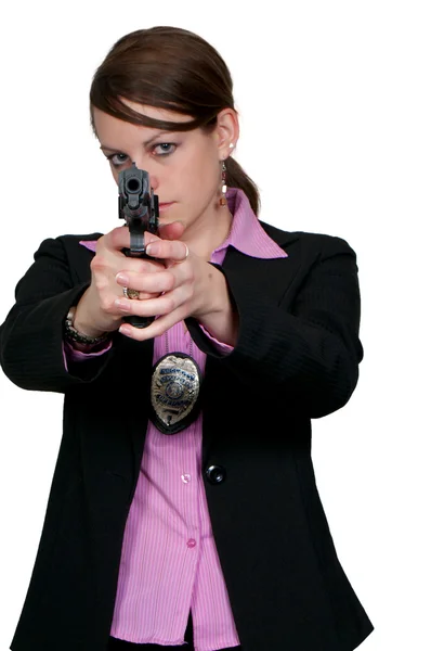 Glock 口径的微型手枪 — 图库照片