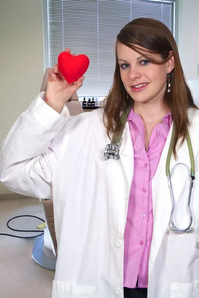 Female Cardiologist — Stock Photo, Image