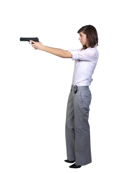 Female Detective — Stock Photo, Image