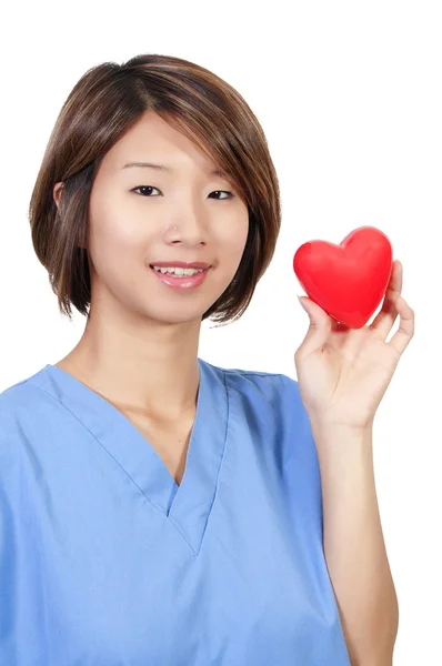 Cardiologue féminine — Photo