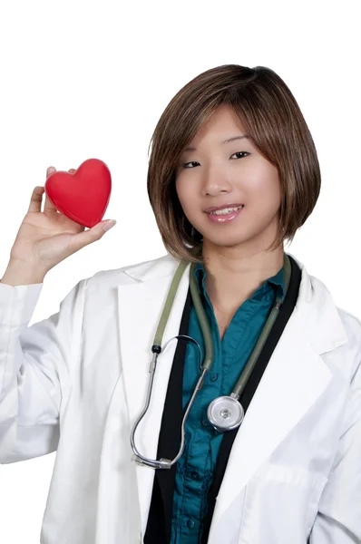女性の心臓病 — ストック写真