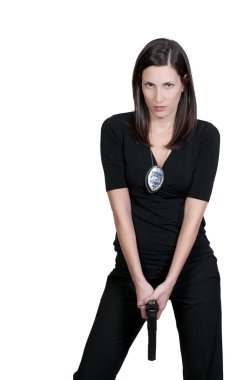 Female Detective clipart