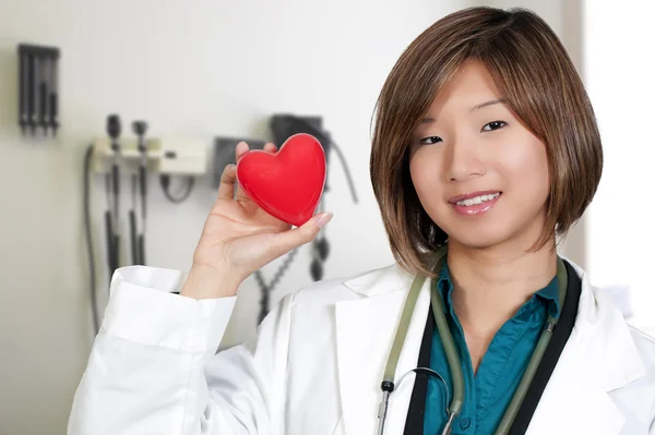 女性の心臓病 — ストック写真