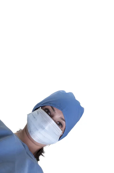 Красивая женщина-хирург — стоковое фото