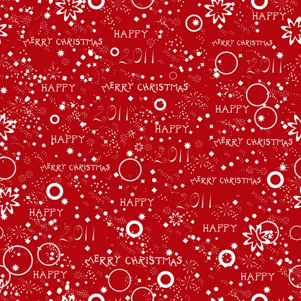 Christmas seamless wallpaper — Stock Vector