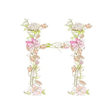 Letter H clipart