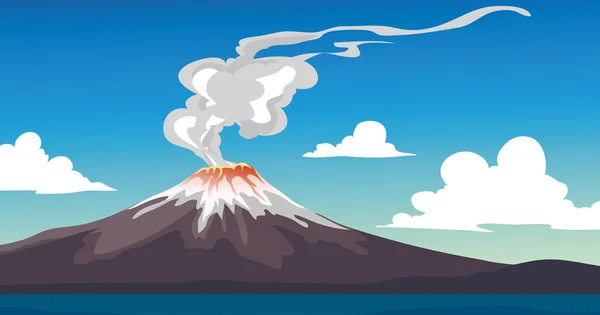 火山 — 图库照片