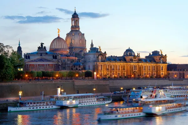 Дрезденский закат — стоковое фото