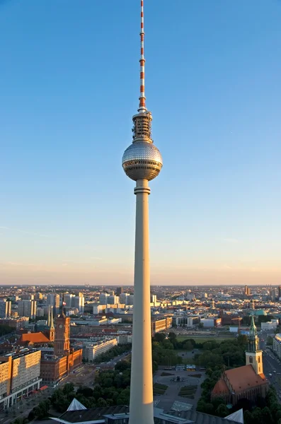 Berlijn luchtfoto afbeelding — Stockfoto