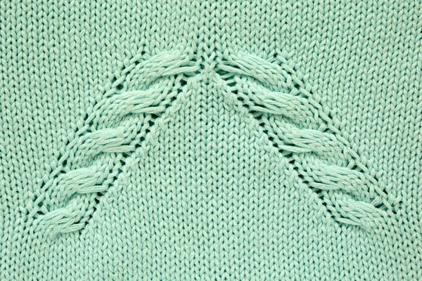 Modré pletené textura — Stock fotografie