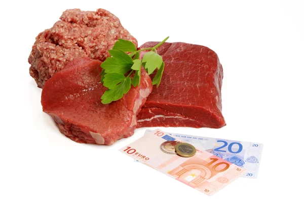 Fleischpreise — Zdjęcie stockowe