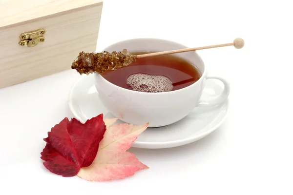 Tè con zucchero — Foto Stock