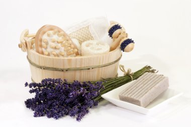 Lavender Bath clipart